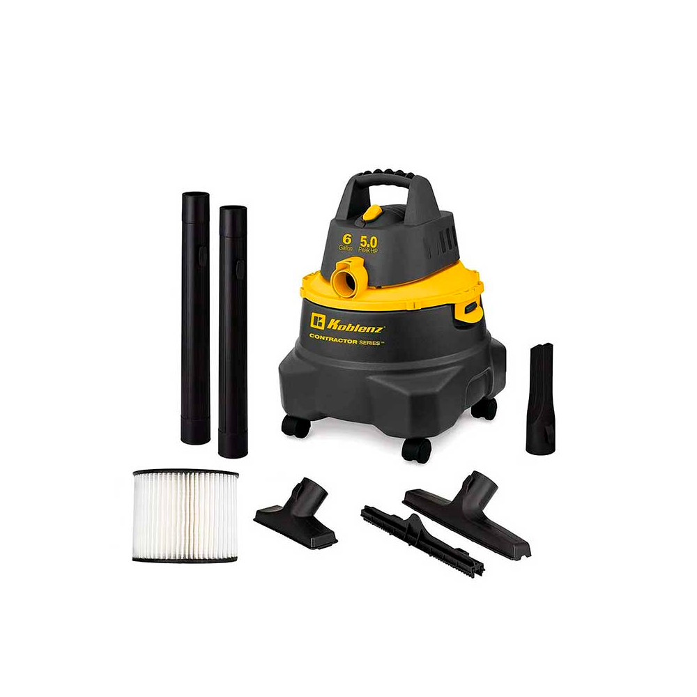 KOBLENZ ASPIRADORA            SECO/MOJADO  6GAL CONTYRACTOR