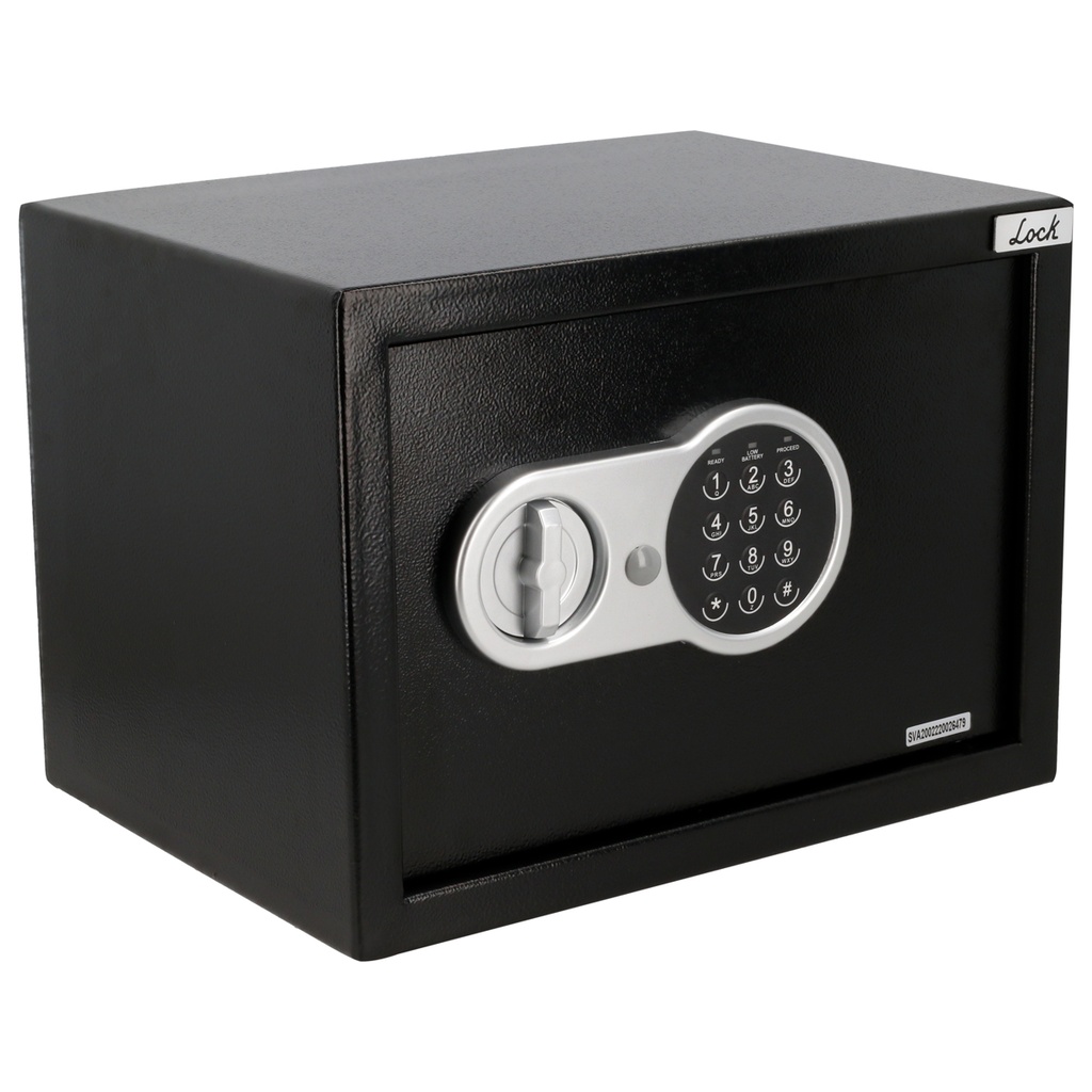 LOCK CAJA FUERTE MEDIANA      35CM METALICA 35CFU
