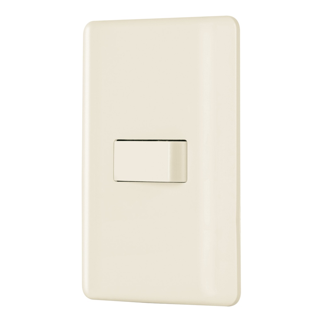 VOLTECK PLACA ARMADA          1INTERRUPT MARFIL PA-APSE-BI