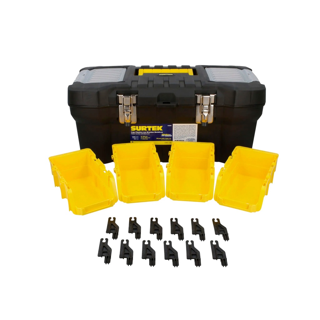 SURTEK JGO CAJAS PLASTICAS    PORTAHTA 6PZ CPS6C