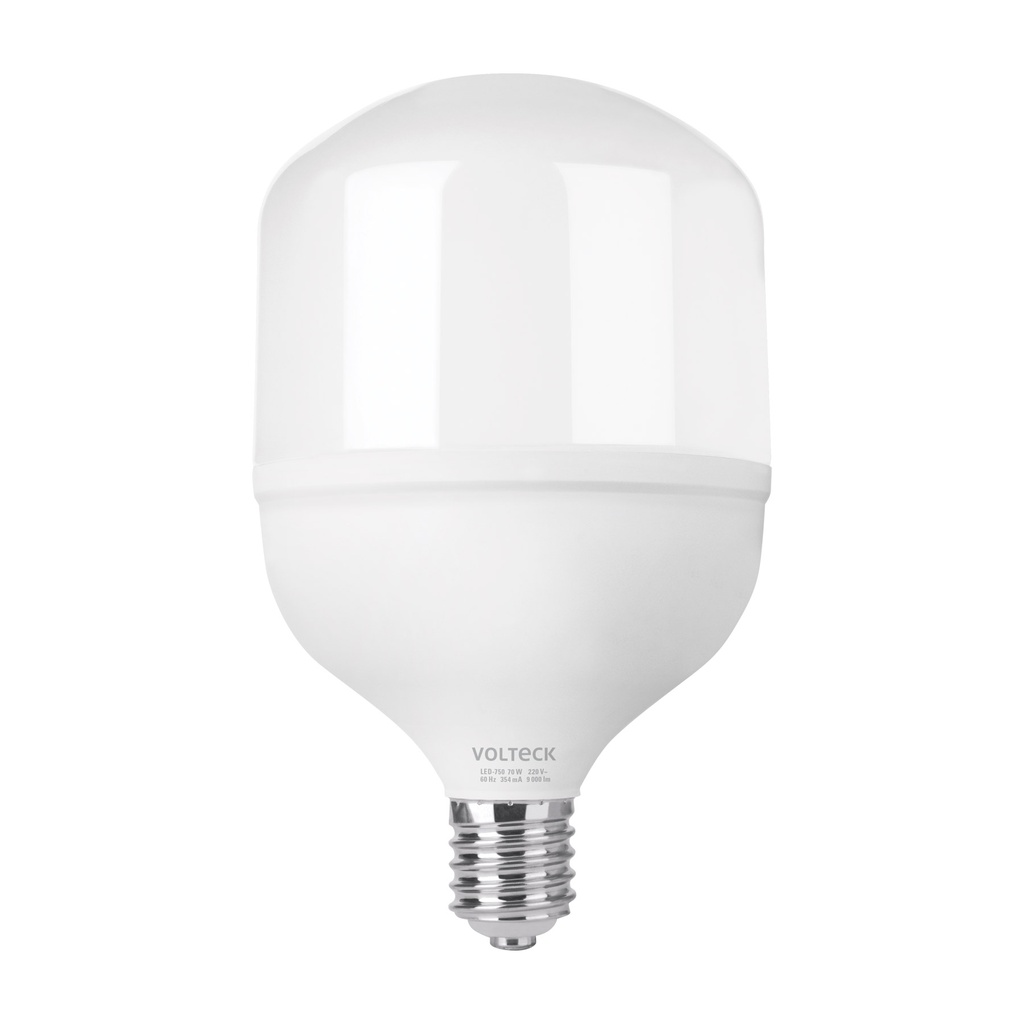 VOLTECK LAMPARA LED 70W E39   LUZ DE DIA ALTA POT LED-750