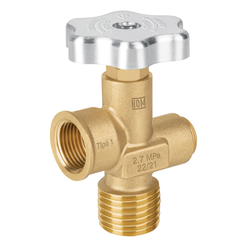 FOSET VALVULA P/CILINDROS     45KG P/GAS LP VGC-560