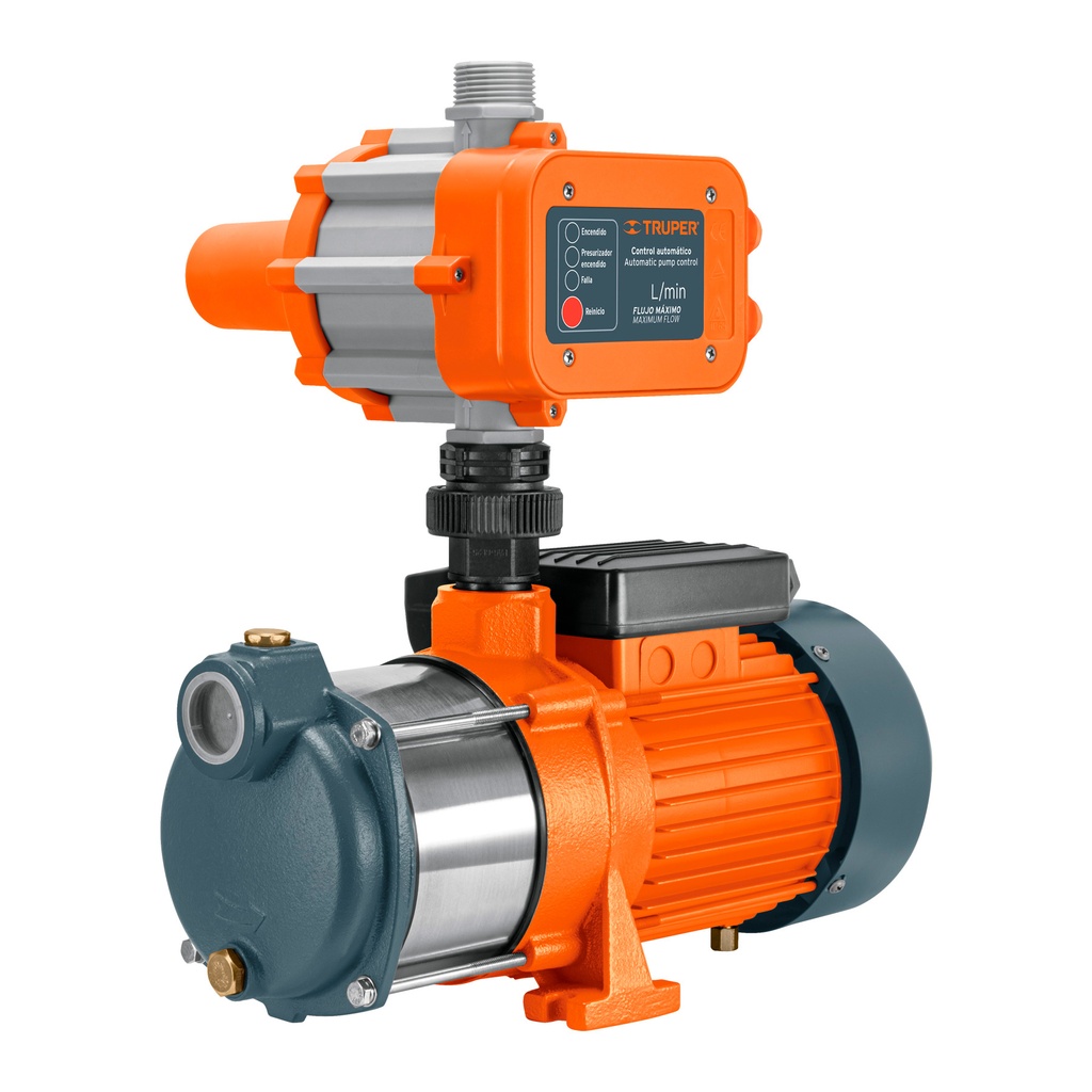 TRUPER BOMBA PRESURIZADORA    1/2HP MULTIETAPA PREM-1/2