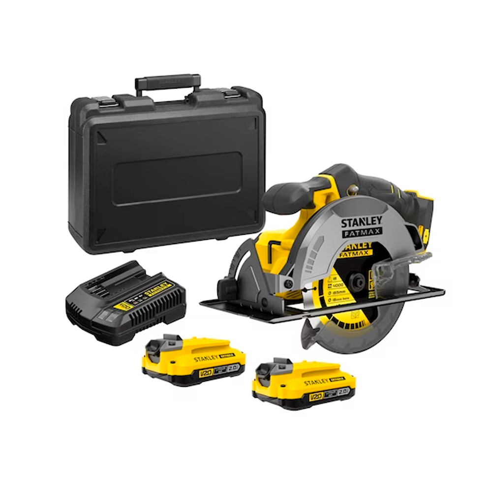 STANLEY SIERRA CIRCULAR       7-1/4"20V S/CARBC/2BAT+CARG+CJ