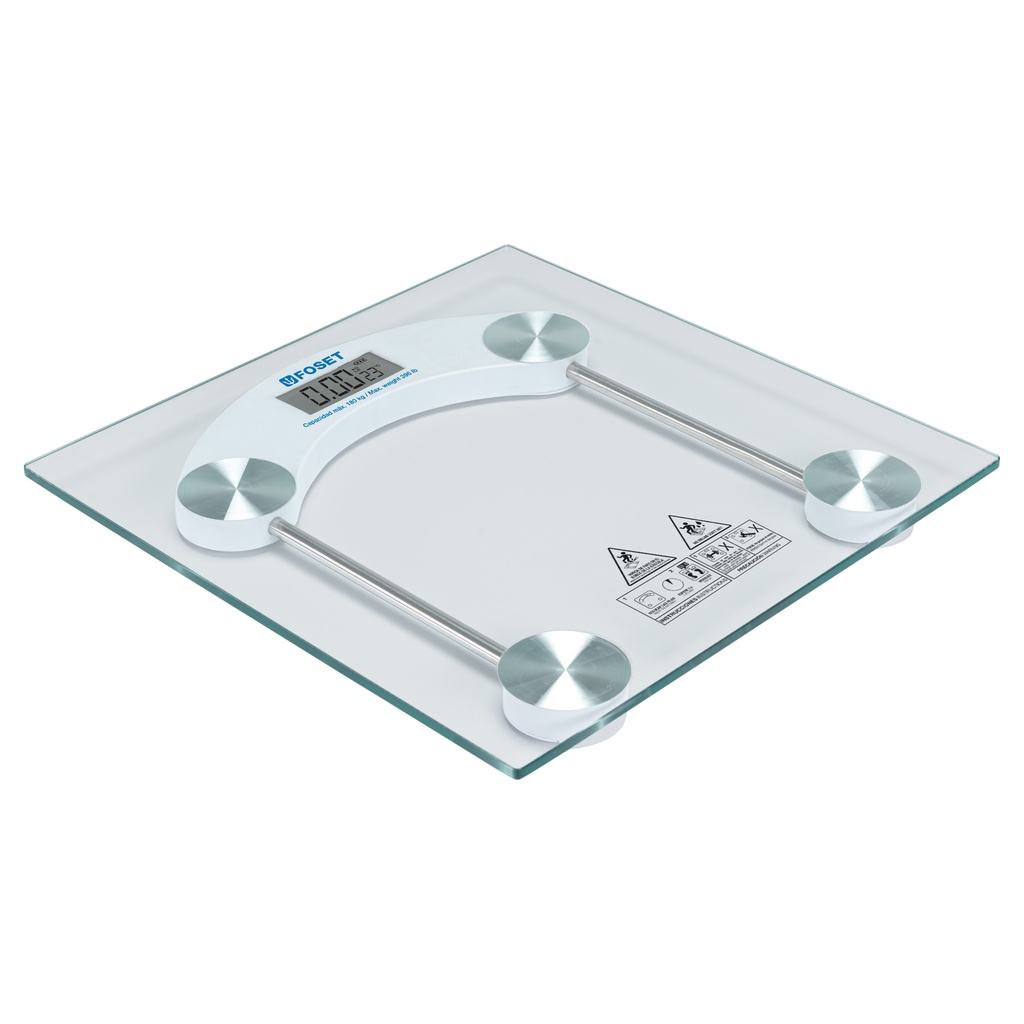 FOSET BASCULA DIGITAL 180KG   P/BANO BASC-180T