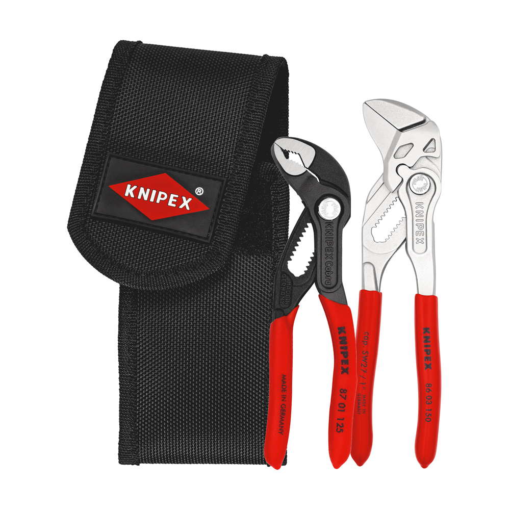 KNIPEX JGO ALICATES 2PZ       C/BOLSA PORTA HTA 00 20 72 V01
