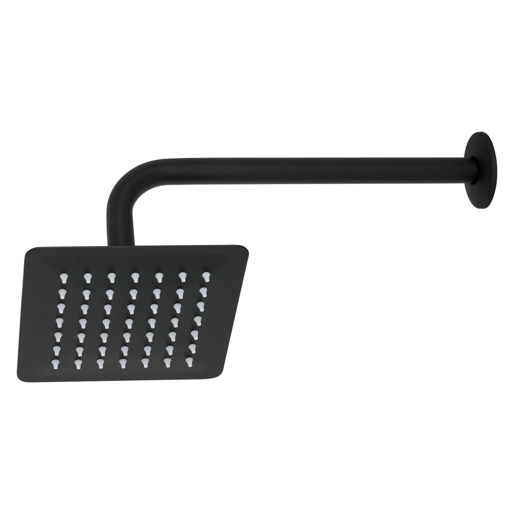 FOSET REGADERA CUADRADA 6"    NGA AC.INOX C/BRAZO R-414M