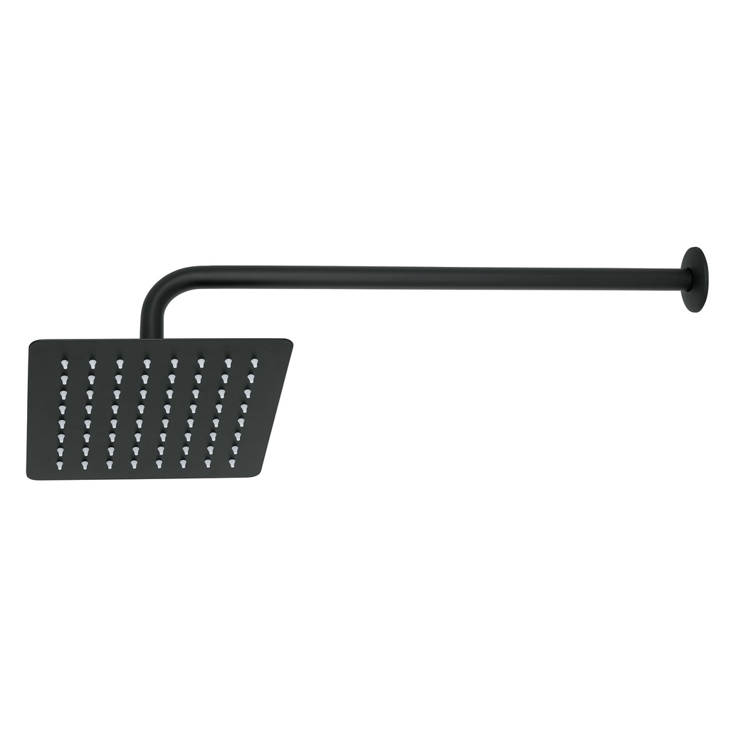 FOSET REGADERA CUADRADA 8"    NGA AC.INOX C/BRAZO R-415M