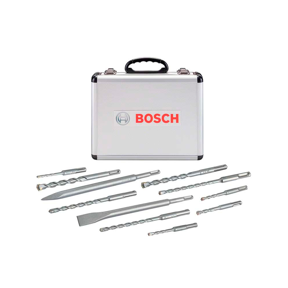 BOSCH JGO BROCAS Y CINCELES   SDS PLUS 11PZ C/ESTUCHE