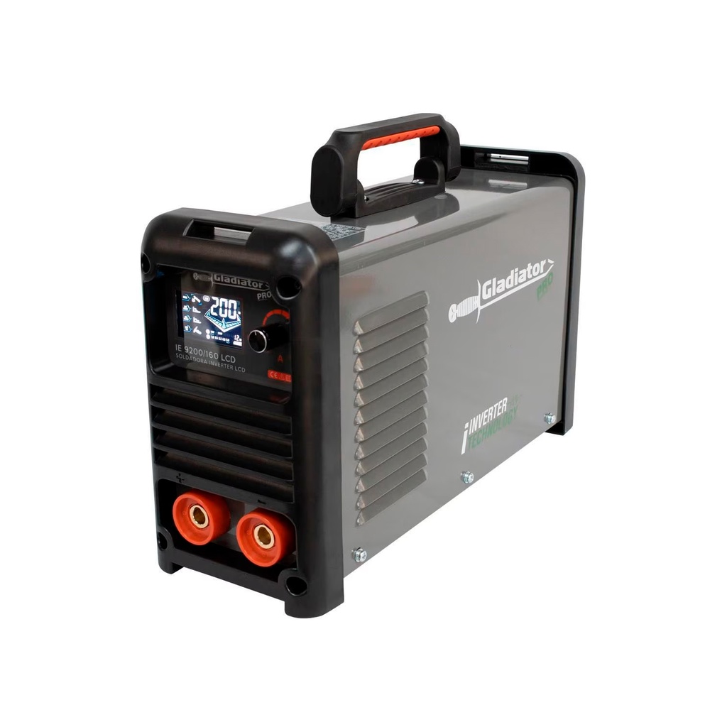 GLADIATOR SOLDADOR INVERSOR   200A 120-220V C/PANTALLA LCD