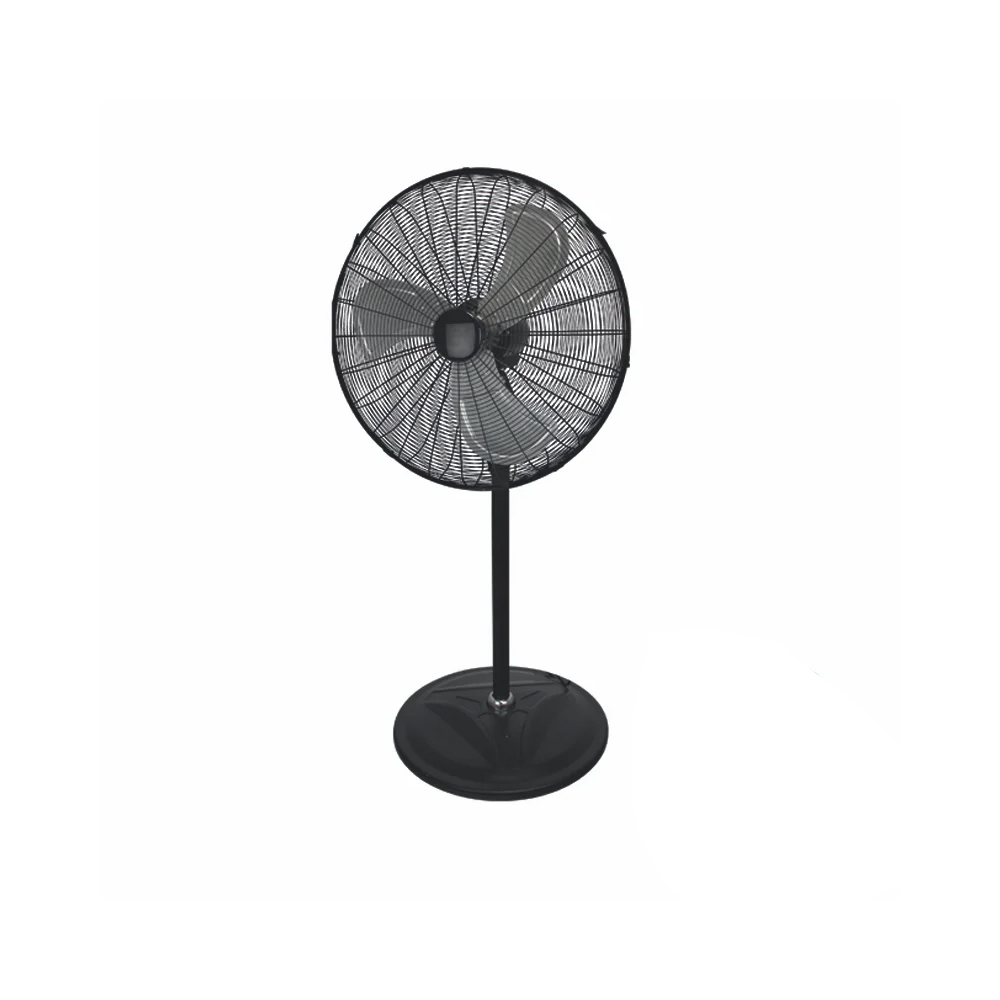 AKSI VENTILADOR D/PEDESTAL    24" 130W 3 VEL BASE MET