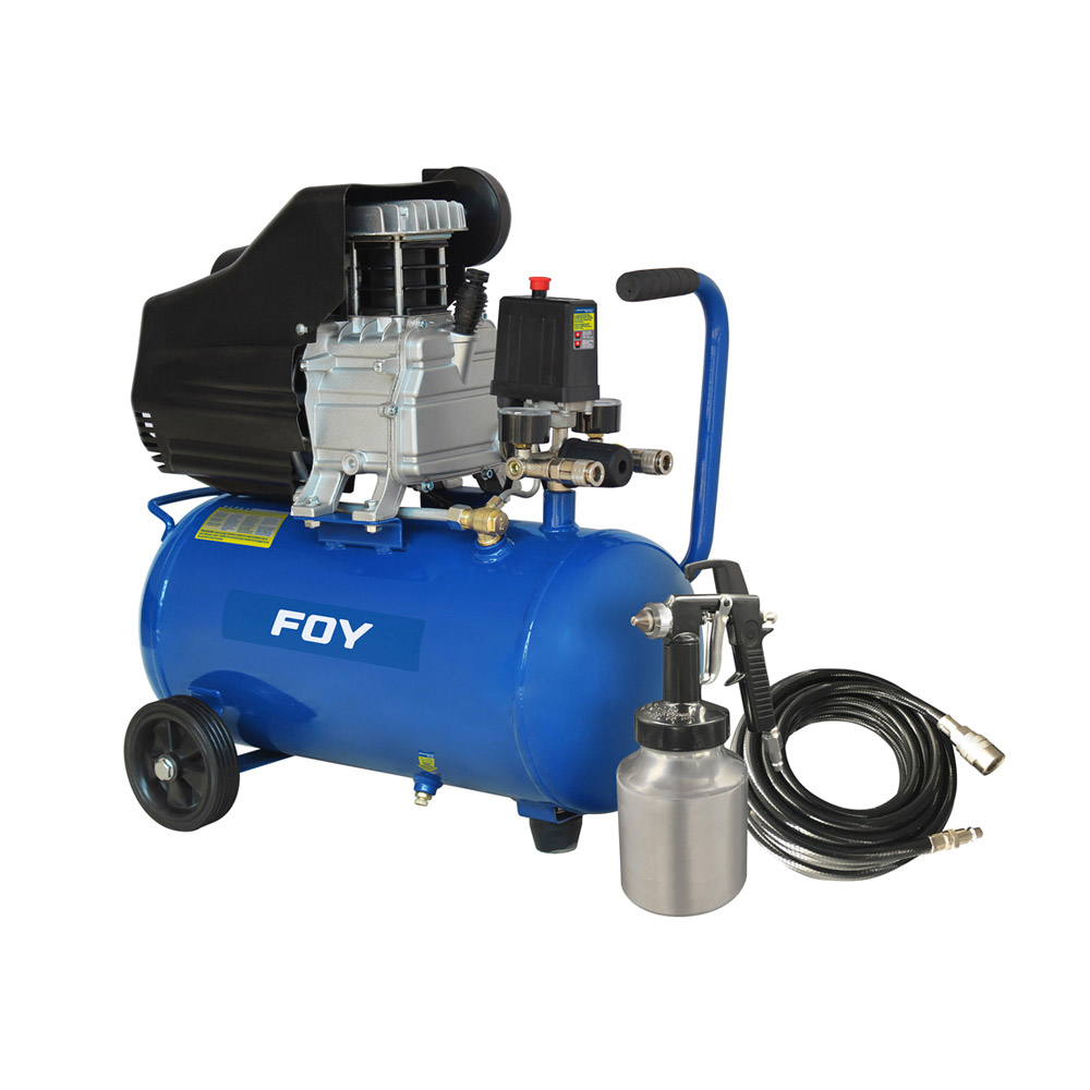 FOY COMPRESOR COMP325K 1.5HP 25L C/PISTOLA+MANGUERA