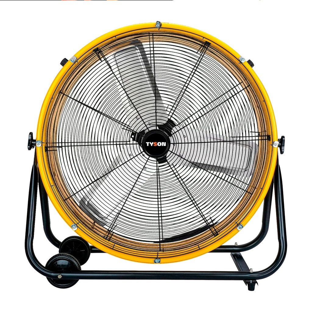 TYSON VENTILADOR D/TAMBOR     36" 380W IND C/RUEDAS
