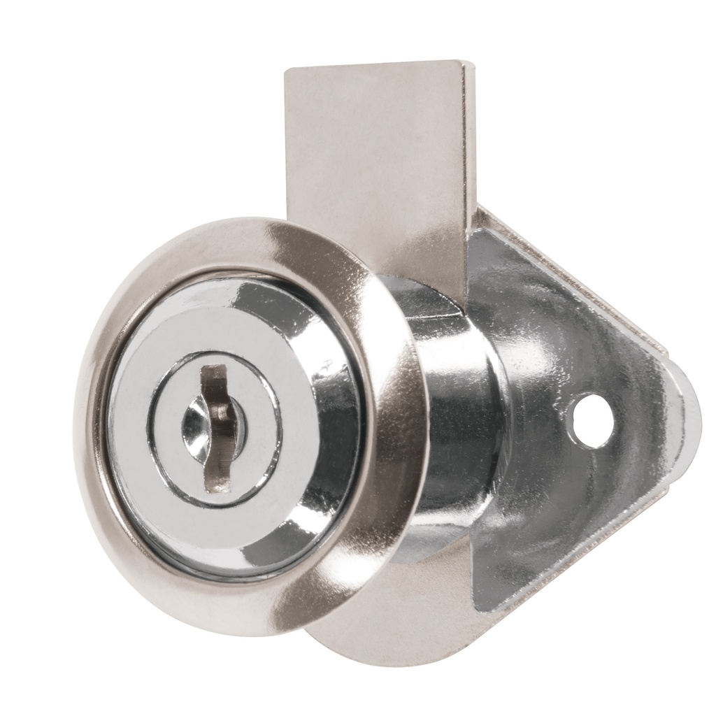 HERMEX CERRADURA CM-21C-P P/MUEBLE ACCION VERTICAL CROMO