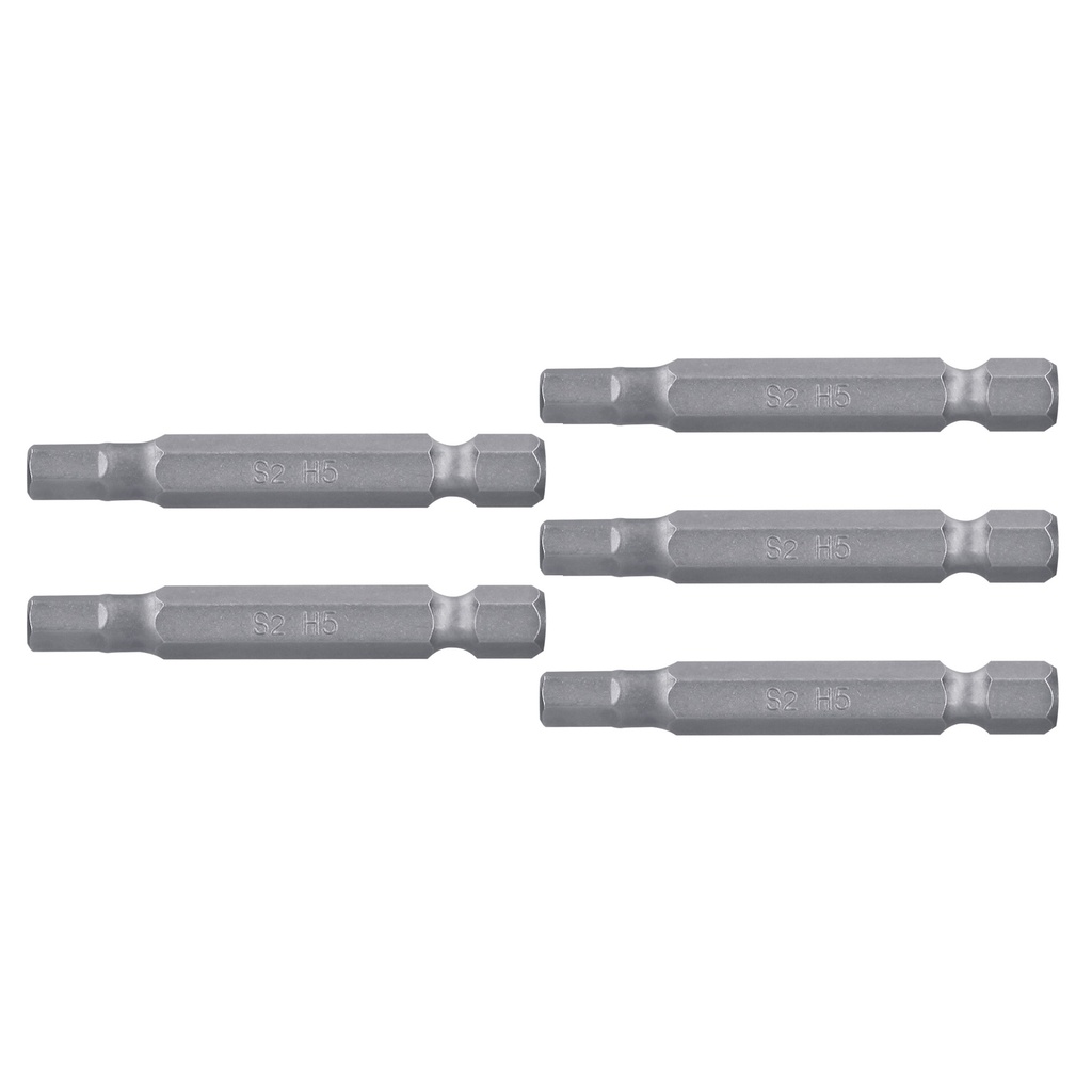 TRUPER JGO PUNTAS HEXAGONAL   5PZ 5MM 2" PUDE-7205