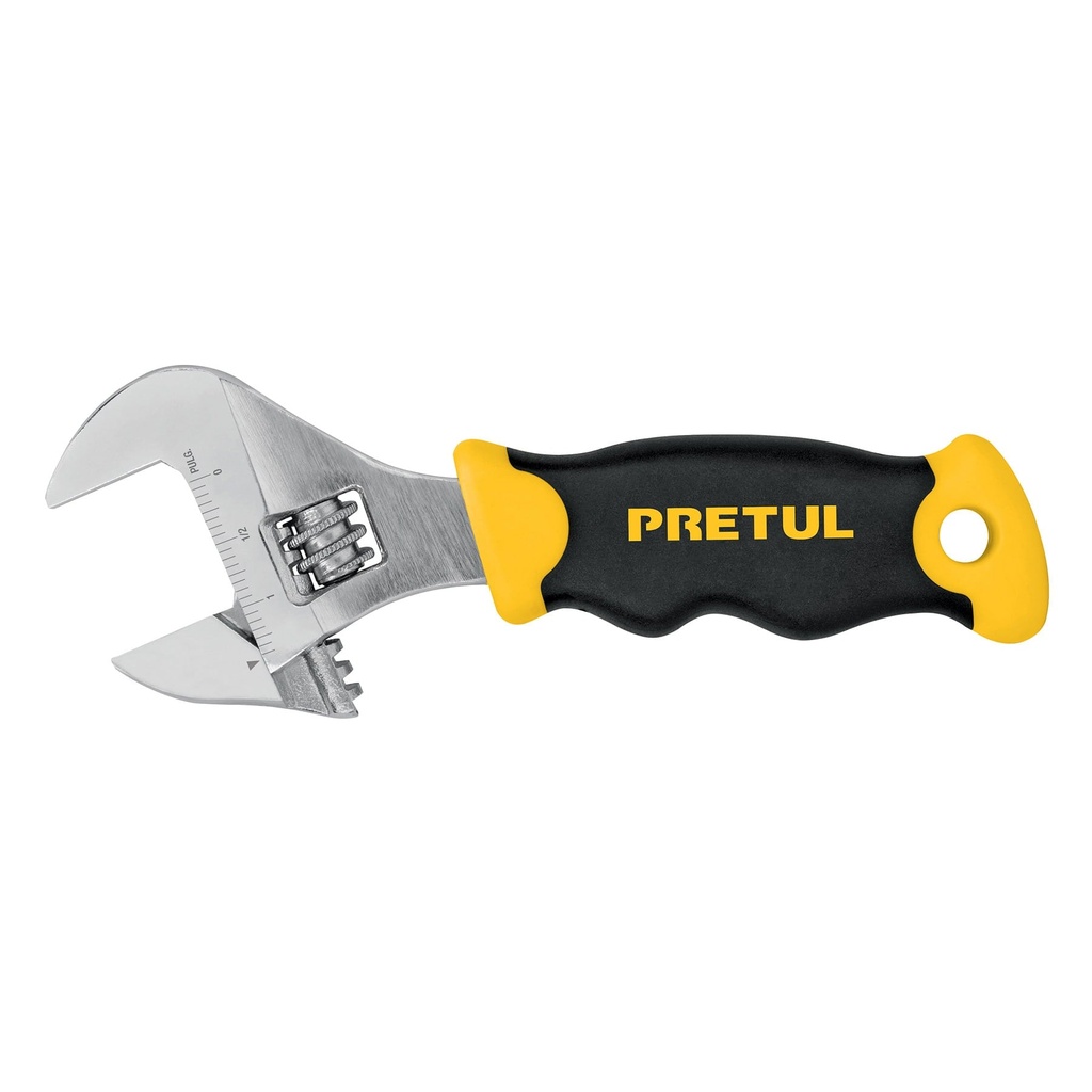 PRETUL LLAVE AJUSTABLE 6"     C/GRIP  PECO-6P 28219