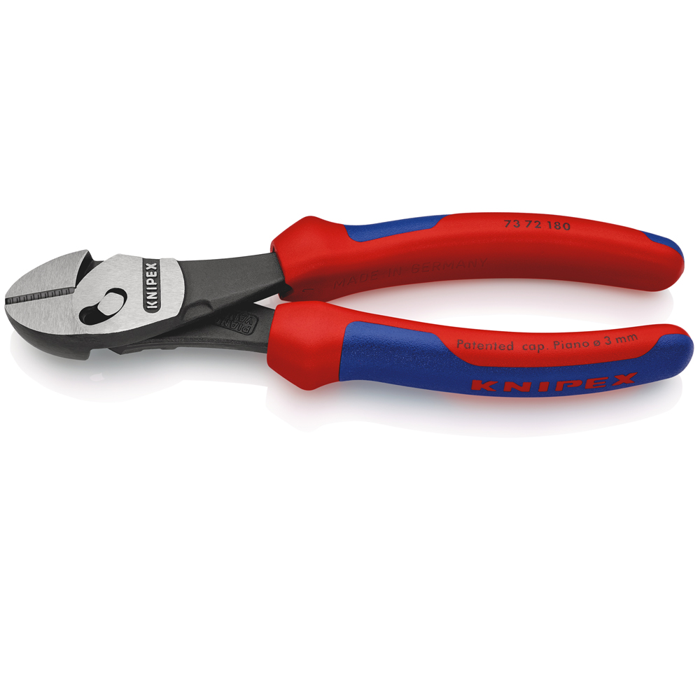KNIPEX PINZA DE CORTE DIAGONALTWIN FORCE 73 72 180