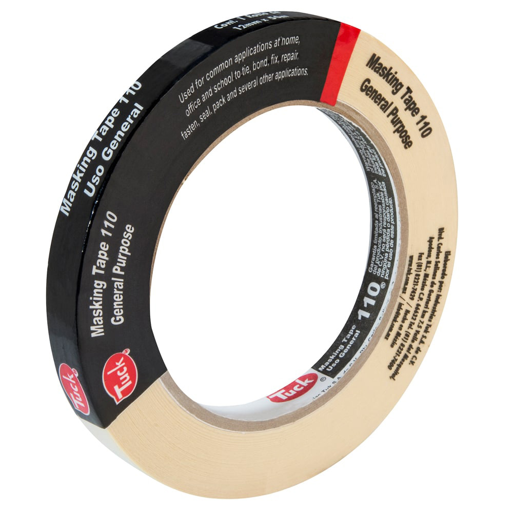 TUK MASKING TAPE 110          12MMX50M NGO USO GRAL