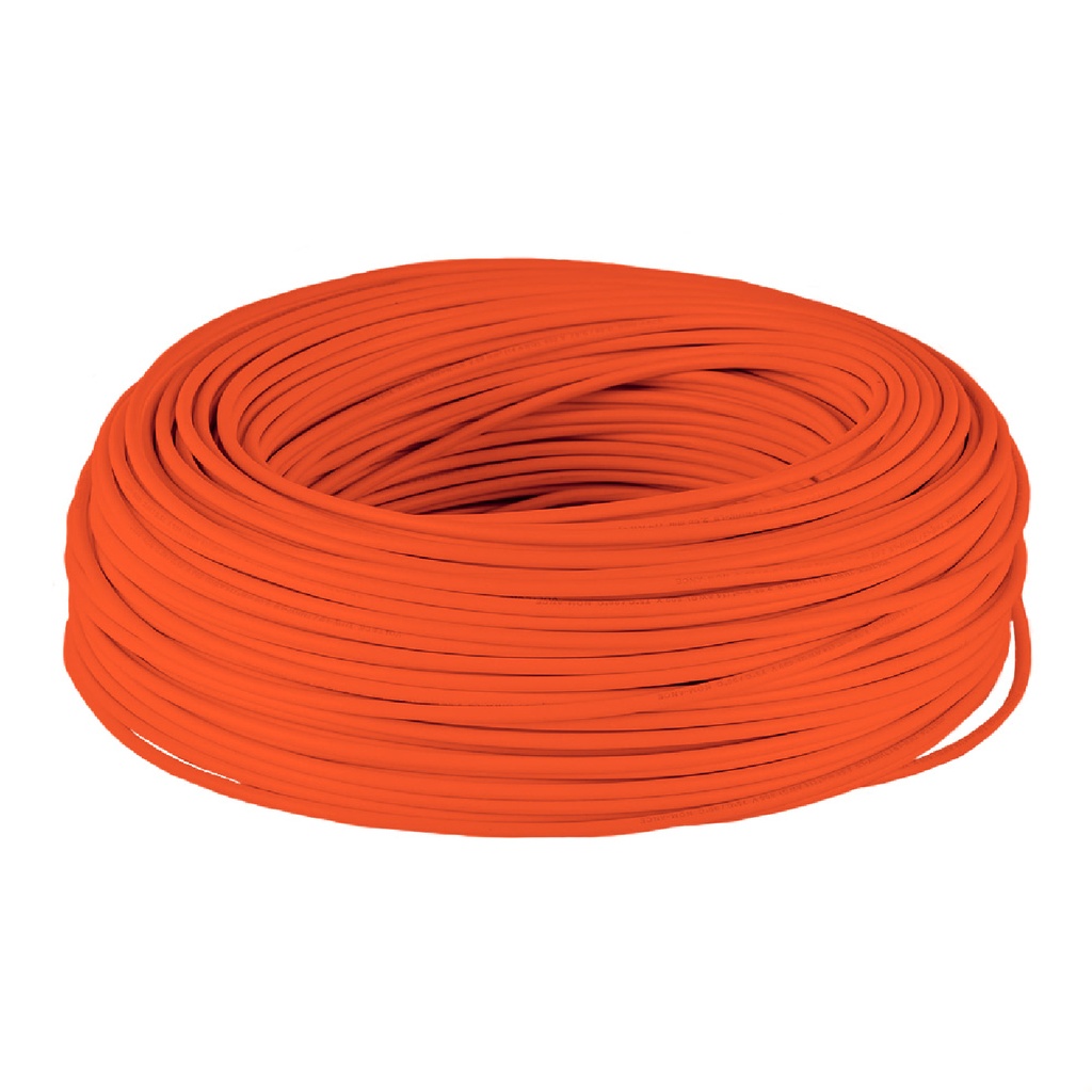 CABLE DE LUZ 100% COBRE ROJO #10 THW