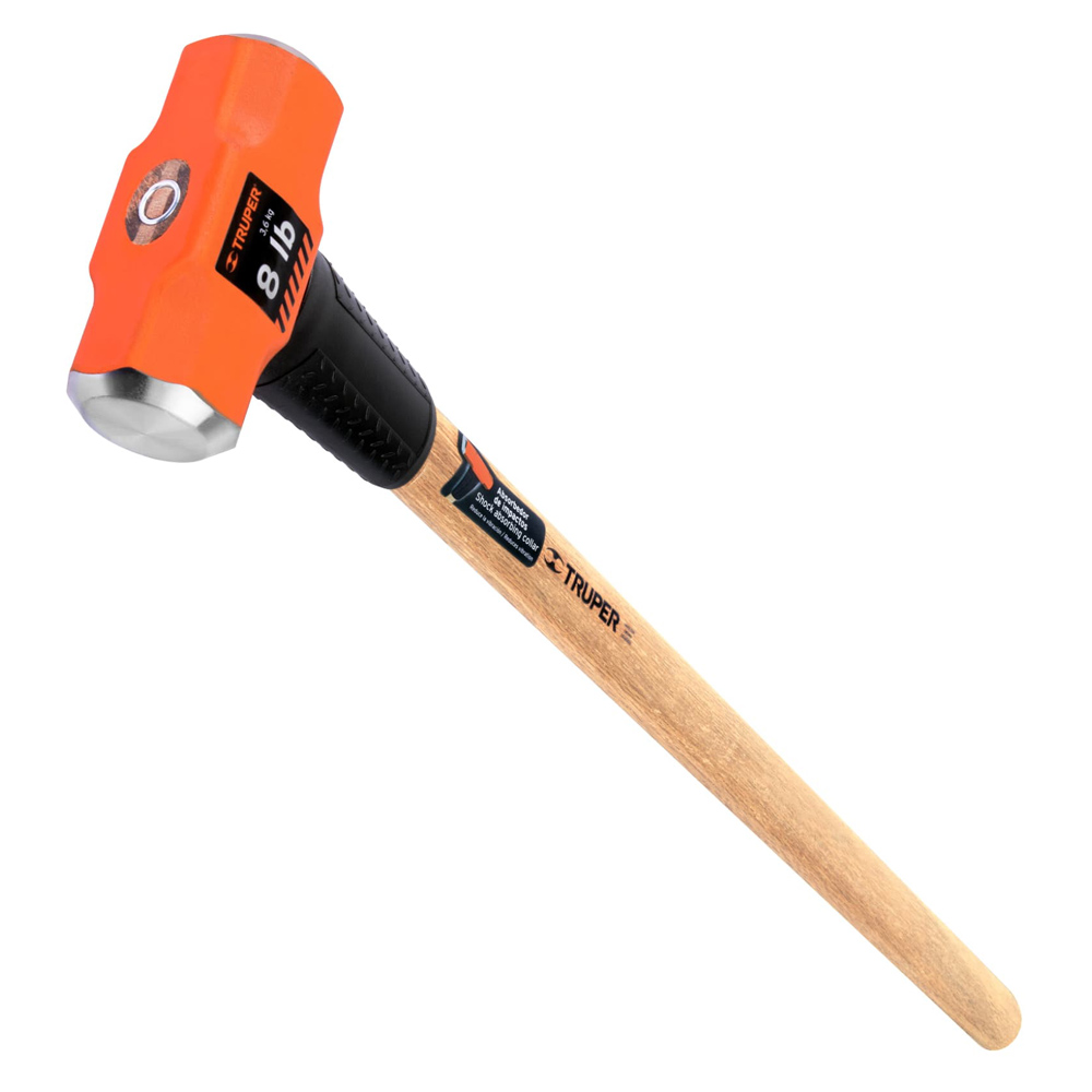 TRUPER MARRO MD-8M 8LB MGO 36" C/PROTECTOR TERMOPLASTICO