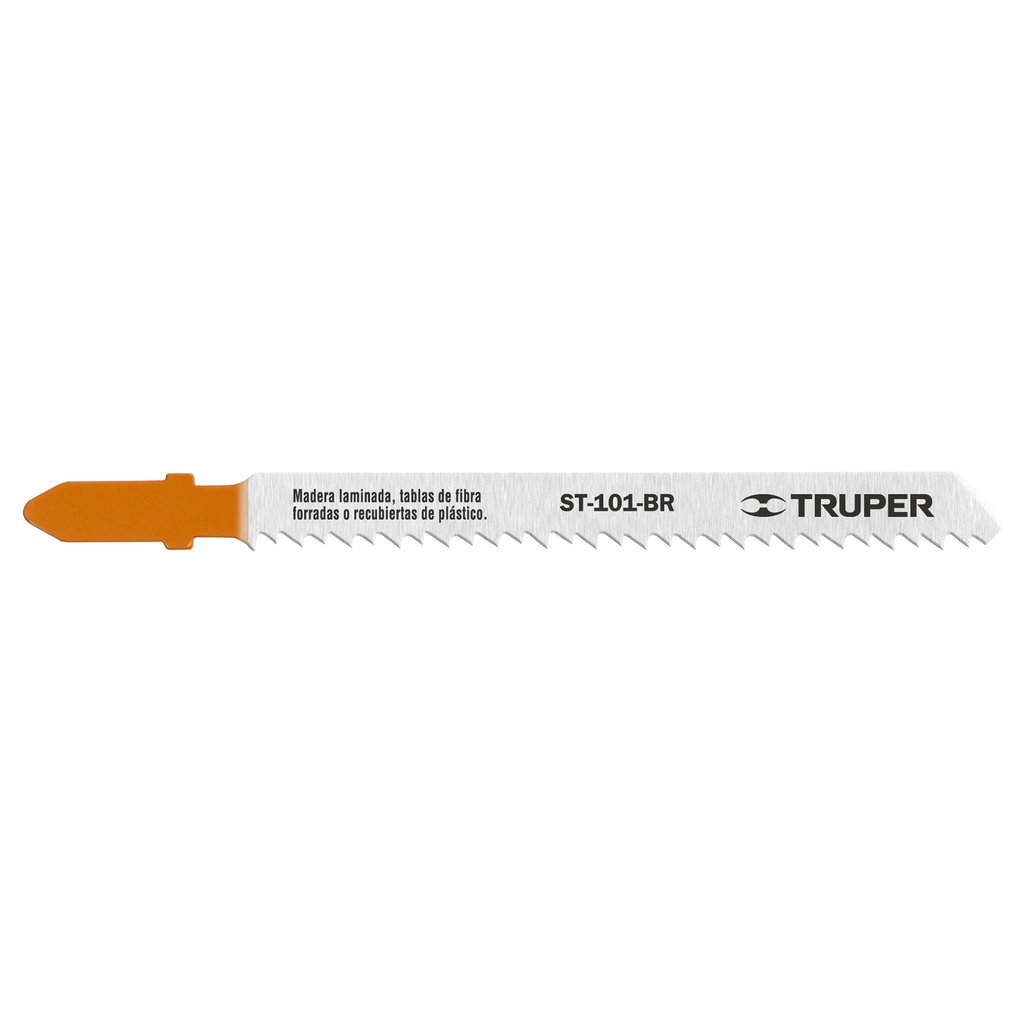 TRUPER SEGUETA ZANCO "T" ST-101-BR CORTE RECTO P/MADERA 5PZA
