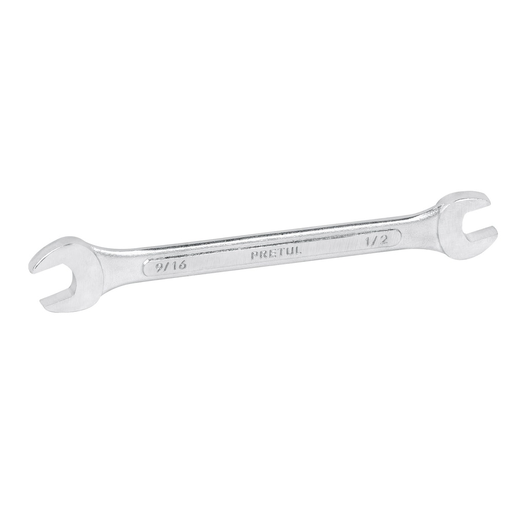 PRETUL LLAVE ESPANOLA 1/2X9/16" 21954CROMADA