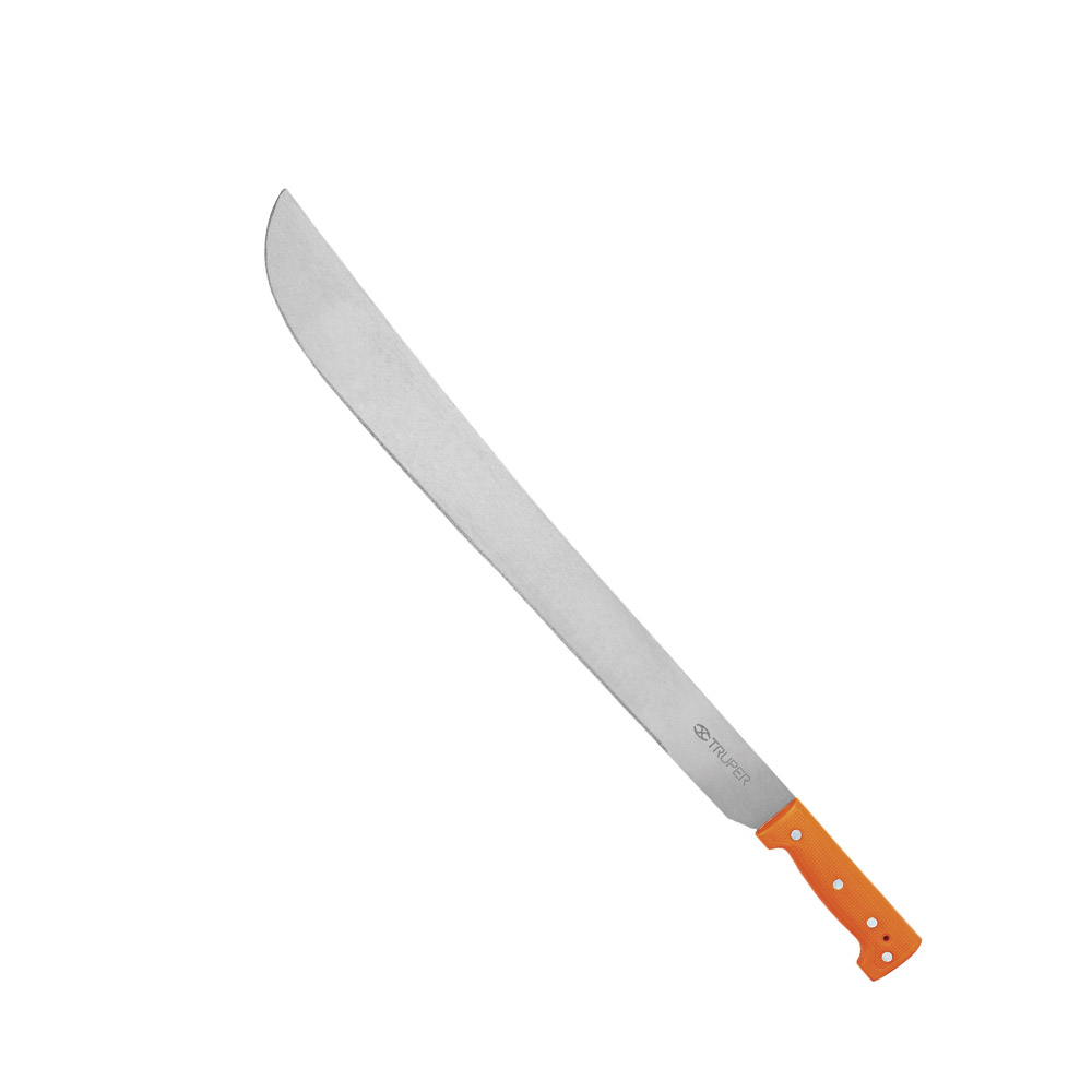 TRUPER MACHETE T-460-18P 18" STD CACHA NARANJA C/REMACHE