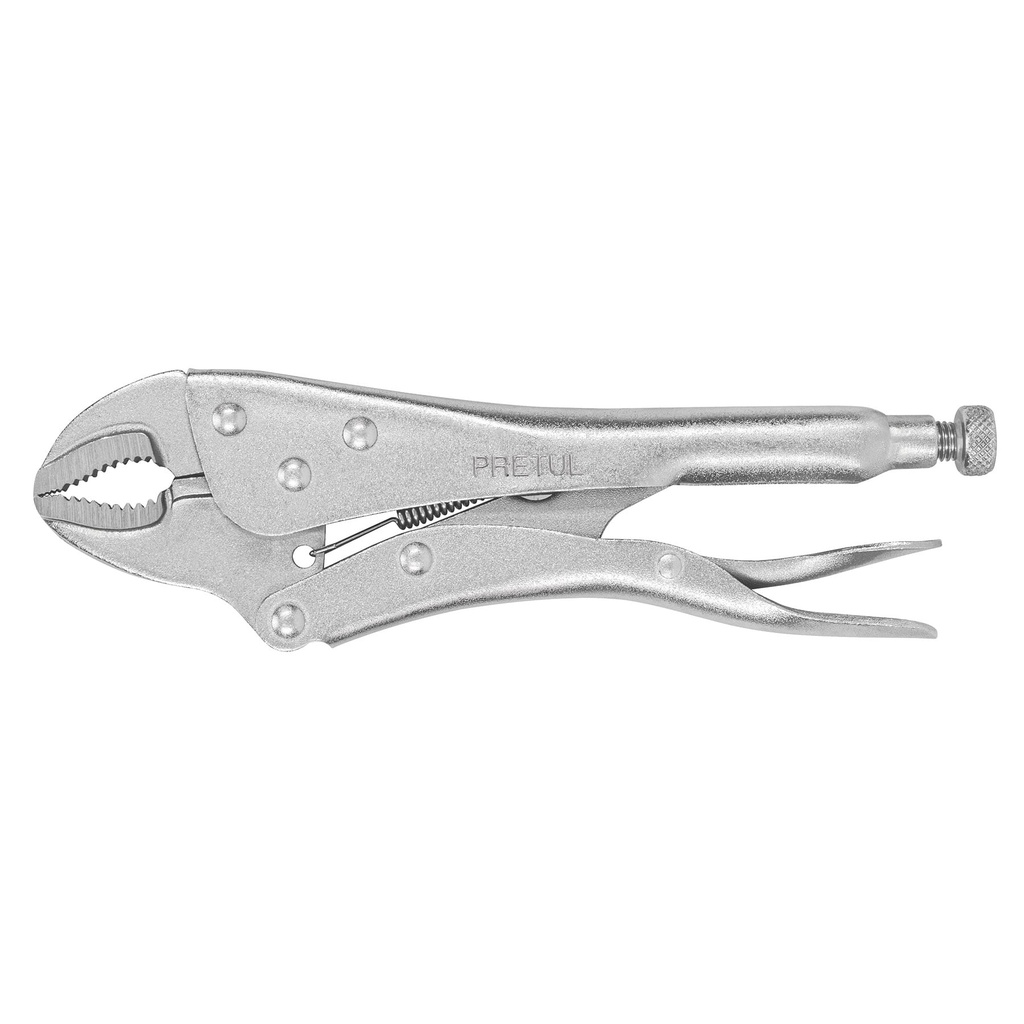 PRETUL PINZA PRESION PP-10C 10" MORDAZA CURVA