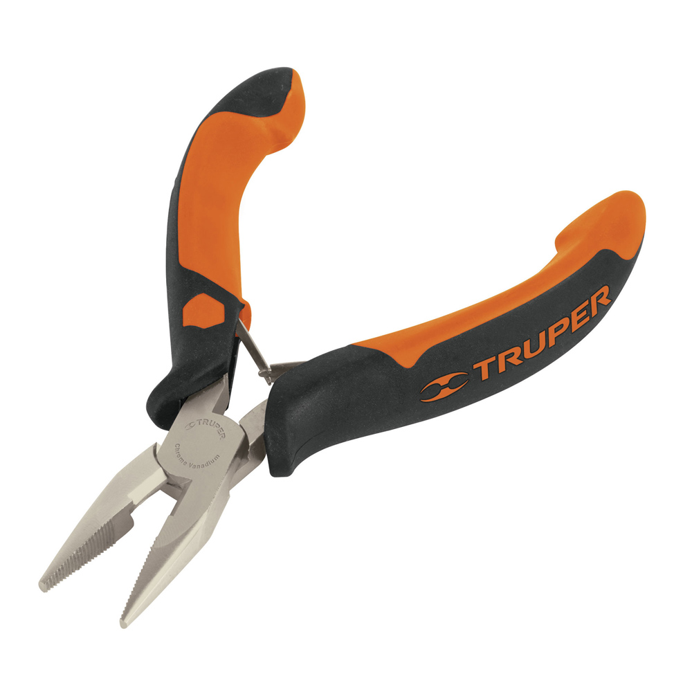 TRUPER PINZA MINI PM-PA4 5 7/8 PTA D AGUJA COMFORT GRIP