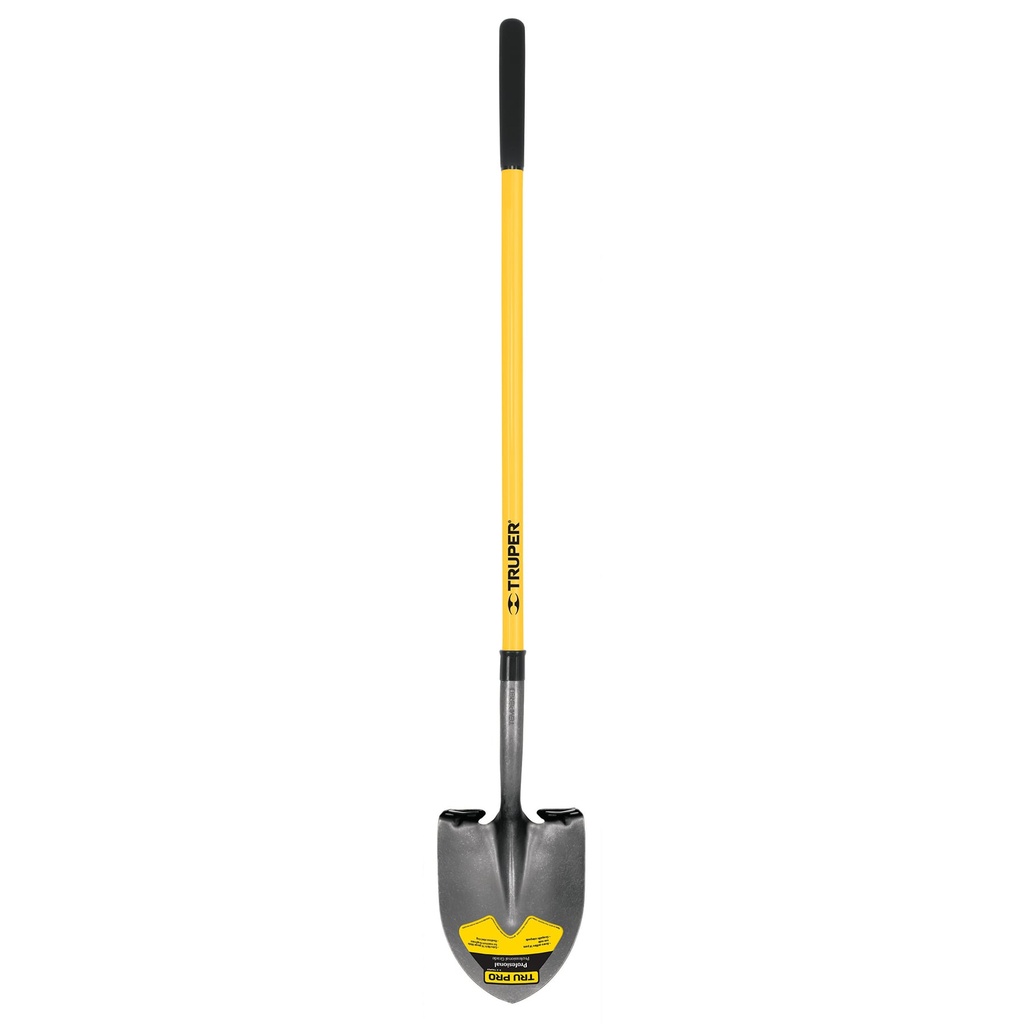 TRUPER PALA REDONDA PRL-F FIBRA DE VIDRIO 58" MGO LARGO