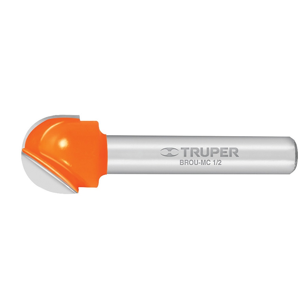 TRUPER BROCA BROU-MC1/2 1/2"X9.5MM ROUTER MEDIA CANA