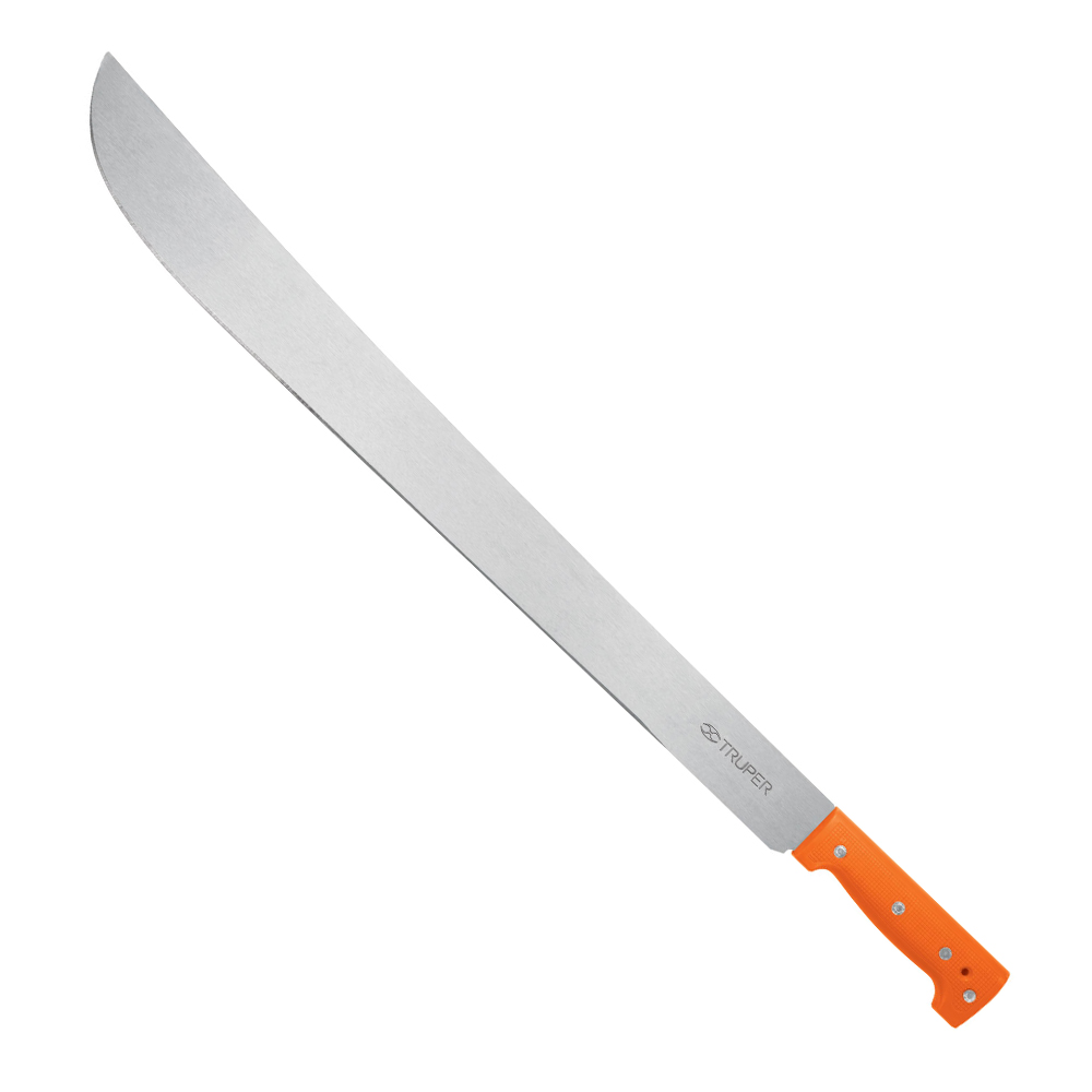TRUPER MACHETE T-460-22P 22" STD CACHA NARANJA C/REMACHE