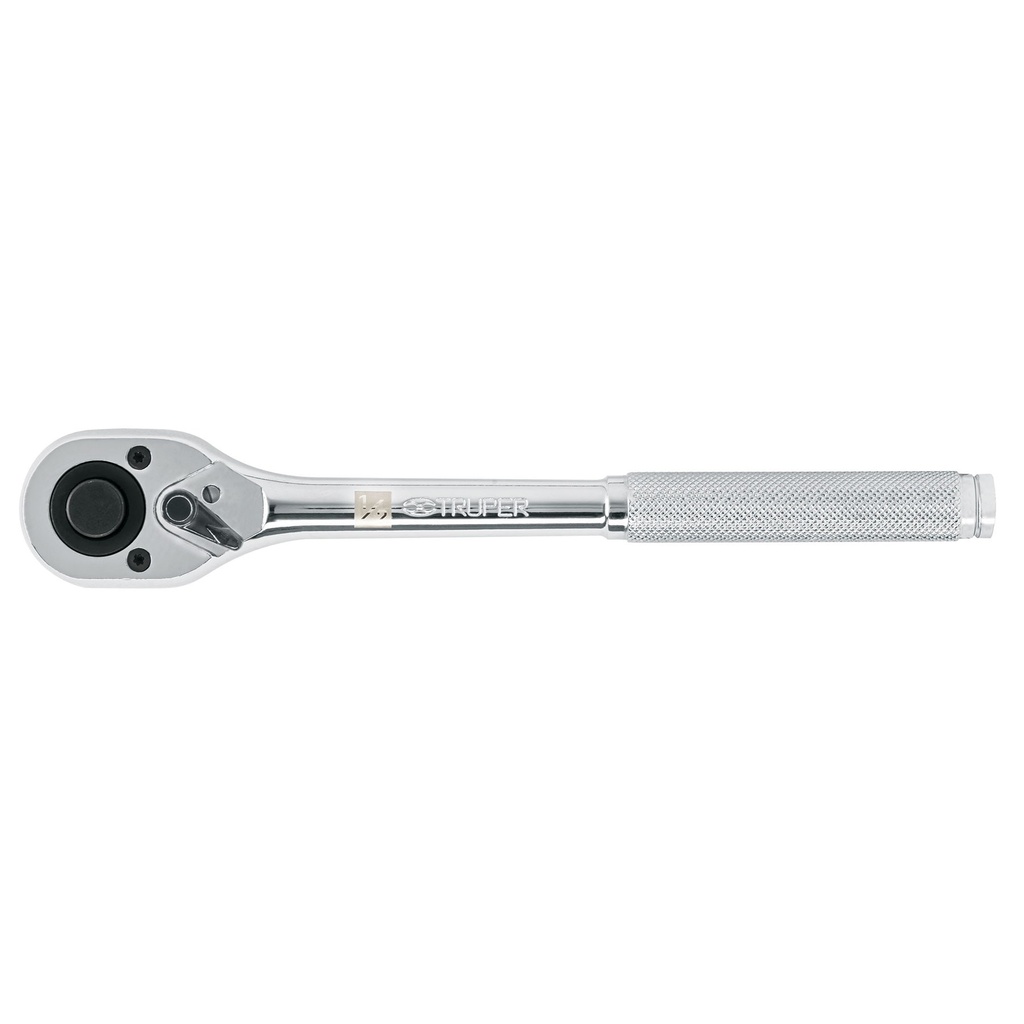 TRUPER MATRACA 9" CUADRO 1/2" CABEZA PERA 45 M-1249