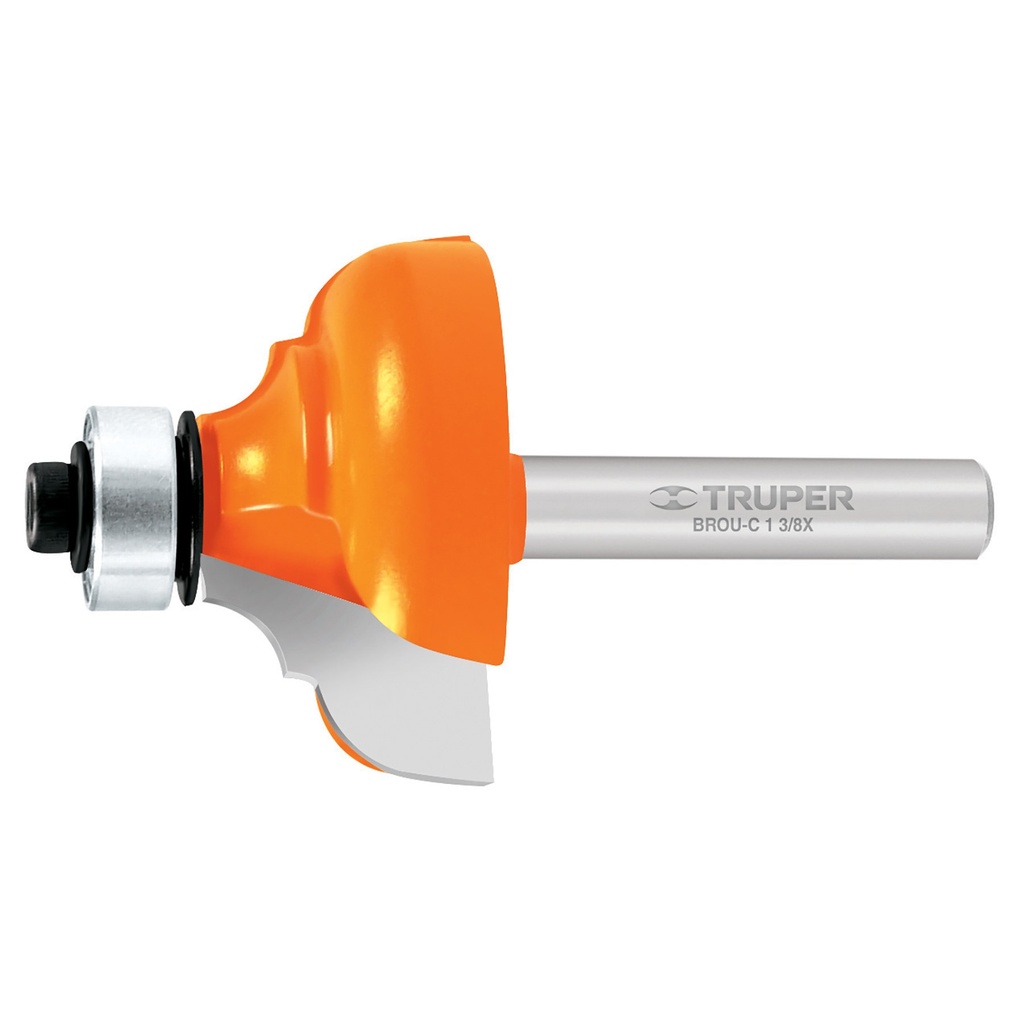 TRUPER BROCA BROU-C1-3/8X 1 3/8X17.5MM ROUTER CLASICA C/BAL