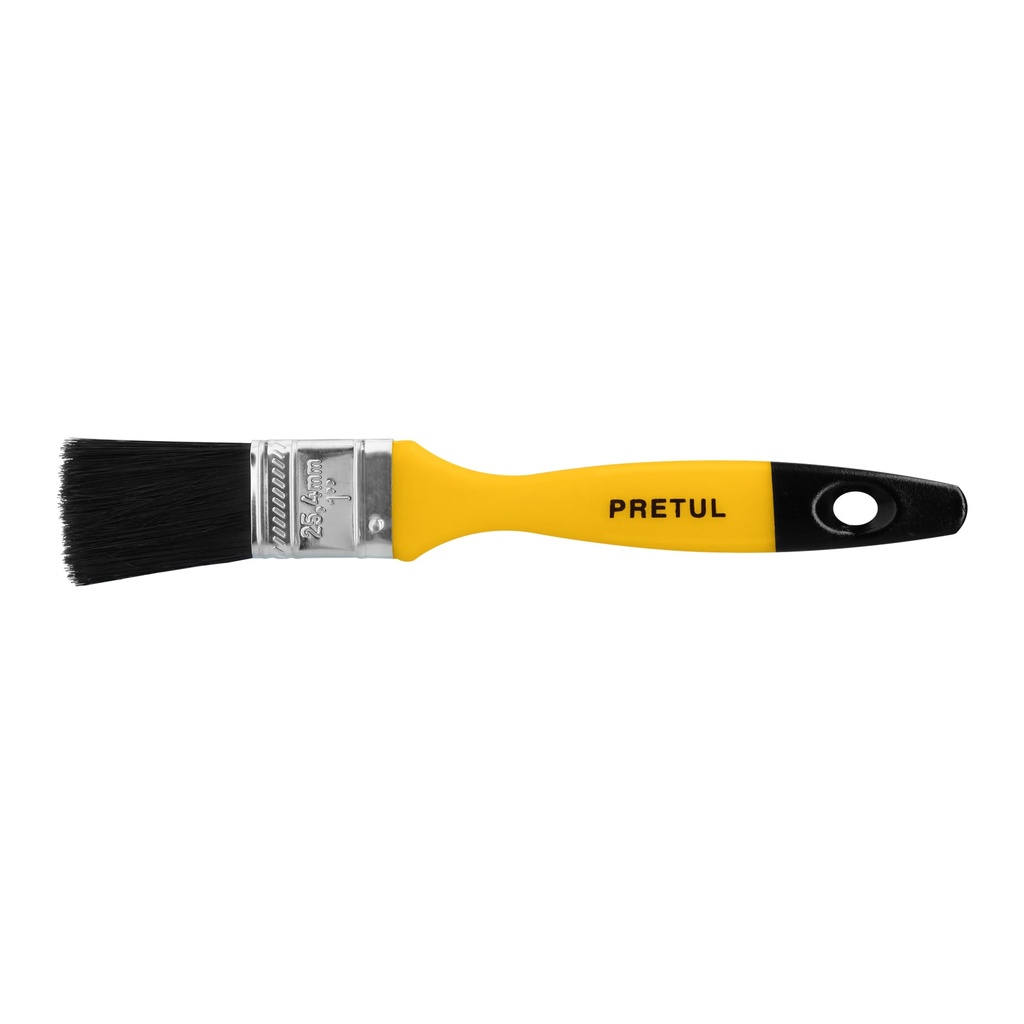 PRETUL BROCHA MANGO PLASTICO  1" BRP-1