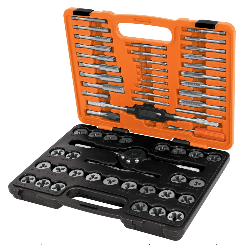 TRUPER MACHUELO Y TARRAJA J-MATA-60 60PZA DE ACERO AL CROMO