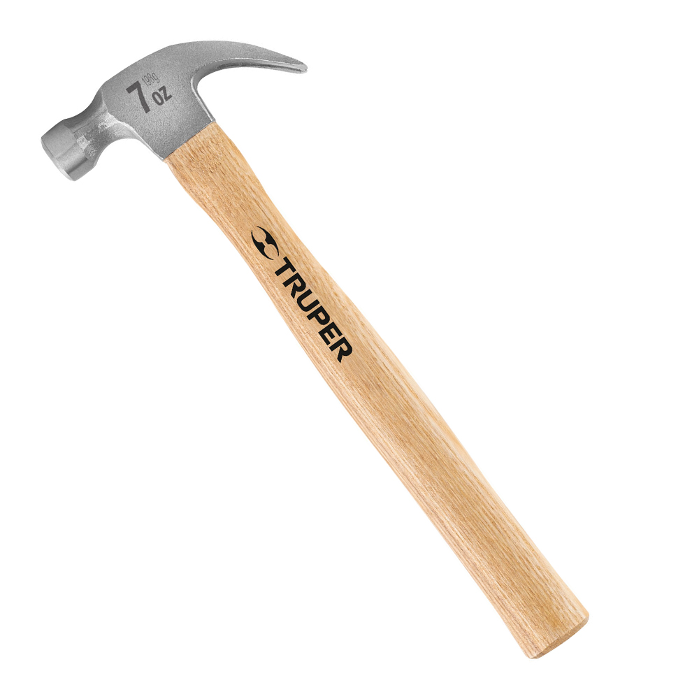 TRUPER MARTILLO UNA CURVA MA-7 7OZ 7/8" MGO 11" D/ENCINO