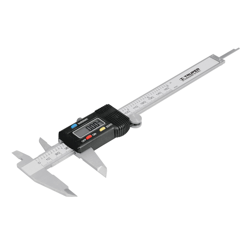 TRUPER CALIBRADOR CALDI-6MP VERNIER DIGITAL/STD/MM