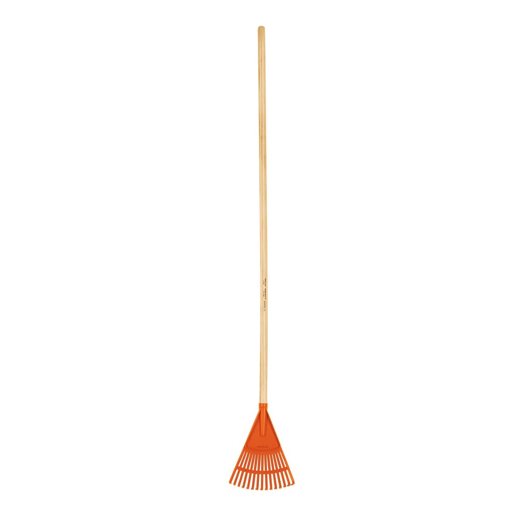 TRUPER ESCOBA PLASTICA EP-15 8" P/JARDIN RIGIDA 15 DIENTES