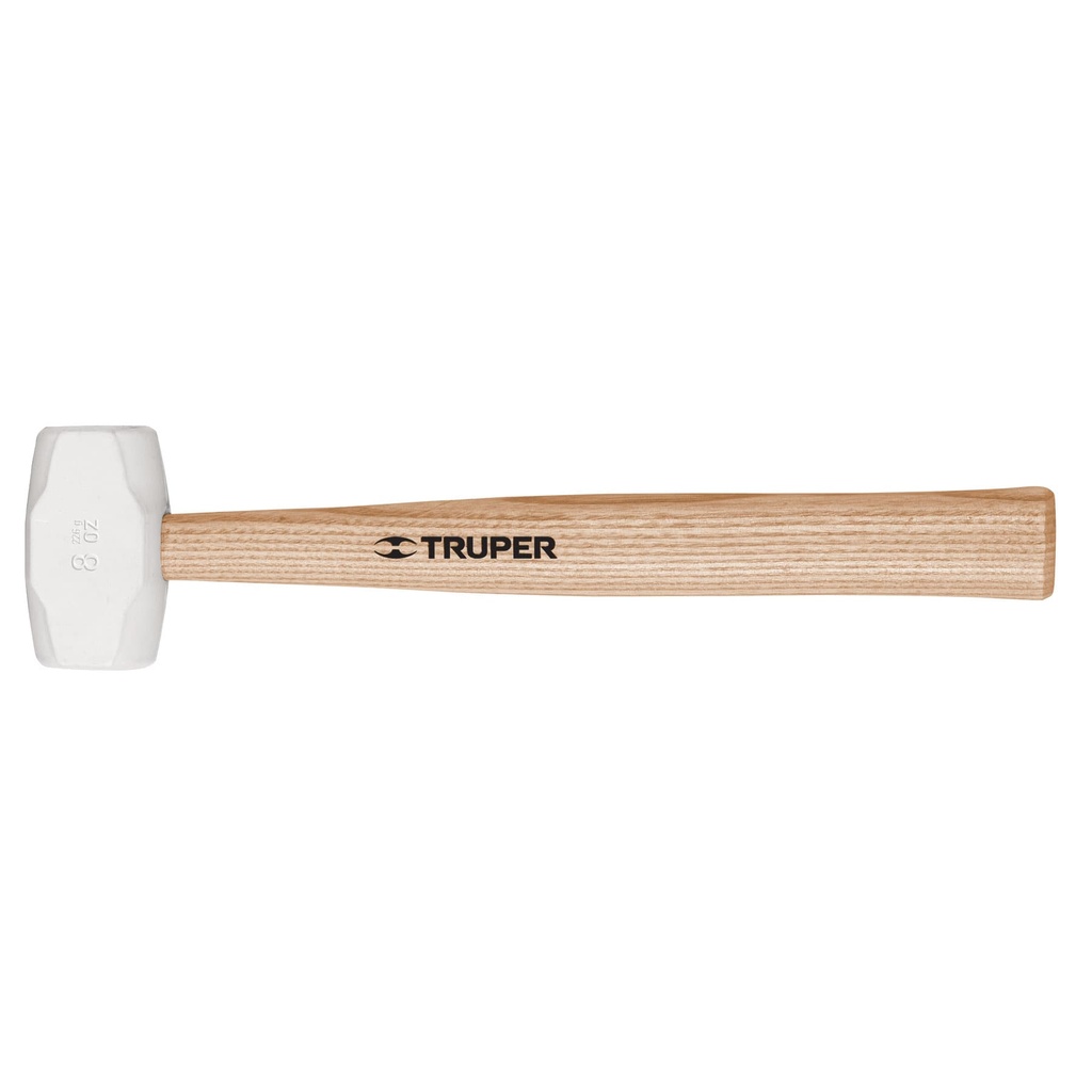 TRUPER MAZO HULE MH-8 8OZ 1 3/4" MGO HICKORY CABEZA BLANCA