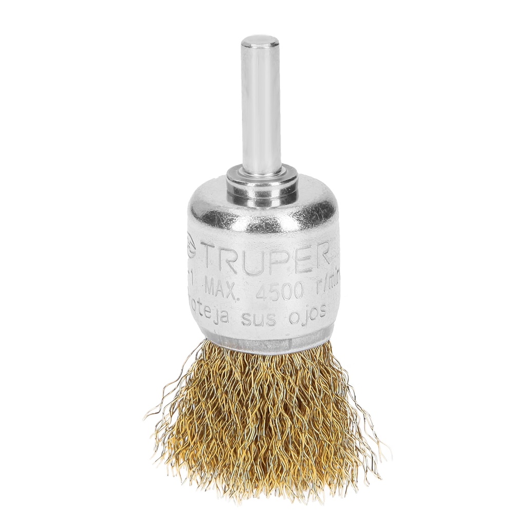 TRUPER CARDA MINI COPA ALAMBREGRUESO 1" ZANCO 1/4  COM-1
