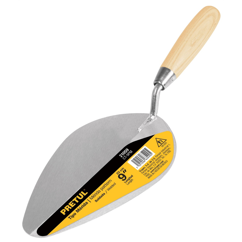 PRETUL CUCHARA D/ALBAÑIL      MERIDA 9"