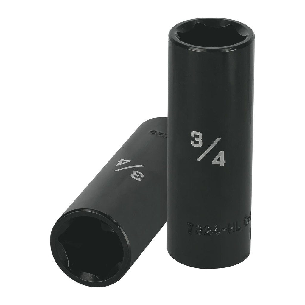TRUPER DADO D-7324-H 3/4 CUADRO 1/2 IMPAC LAR 6PTAS ST