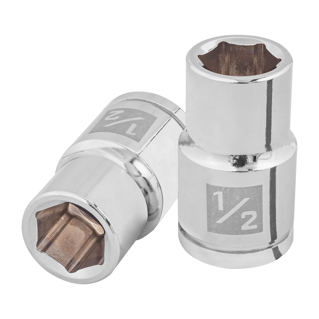 TRUPER DADO D-5416-H 1/2" CUADRO 1/2" 6 PUNTAS STD