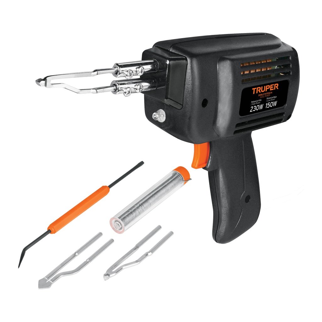 TRUPER CAUTIN CAU-230 230W TIPO PISTOLA 2 TEMPERATURAS