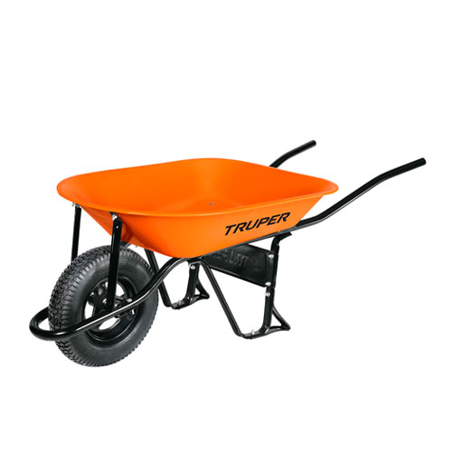 TRUPER CARRETILLA CAT-45ND 4.5FT3 NEUMATICA REFORZADA