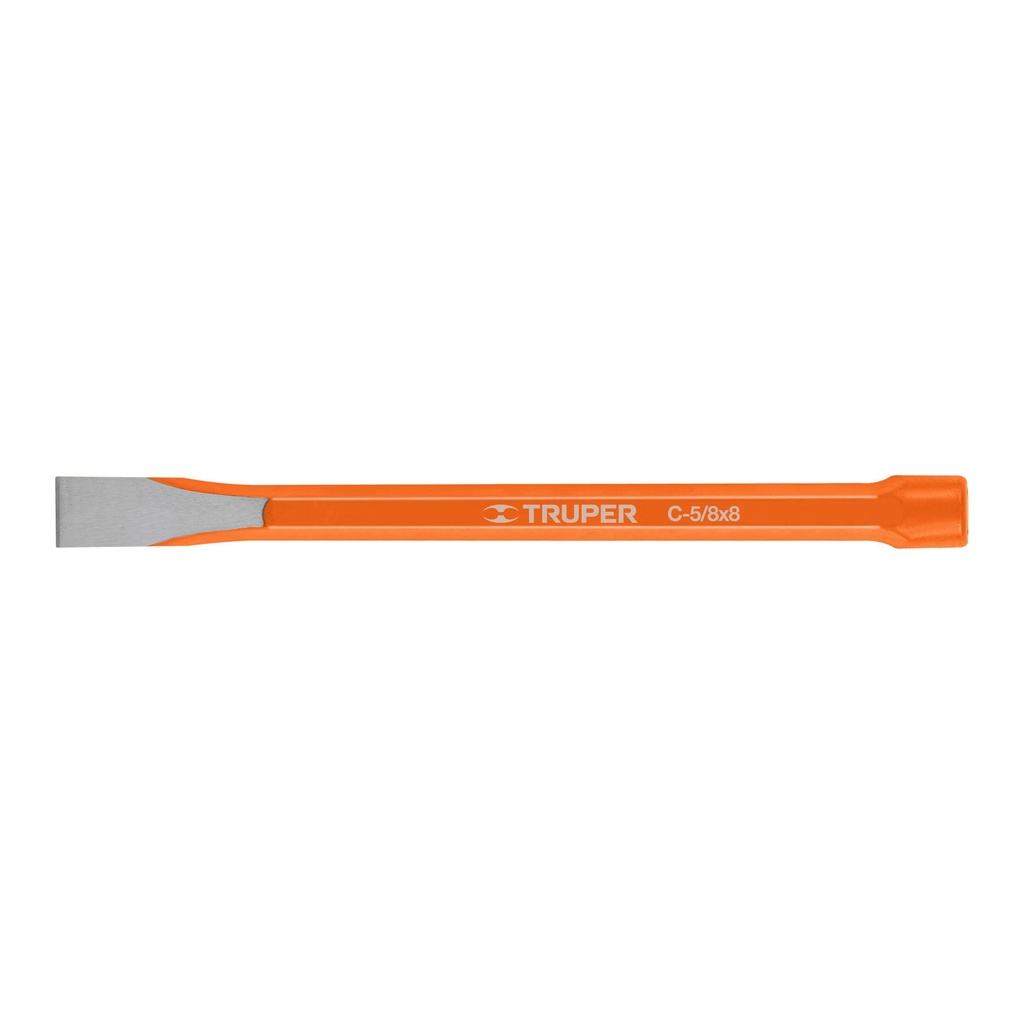 TRUPER CINCEL C-5/8X8" 5/8"X8" CABEZA GDE P/CONCRETO