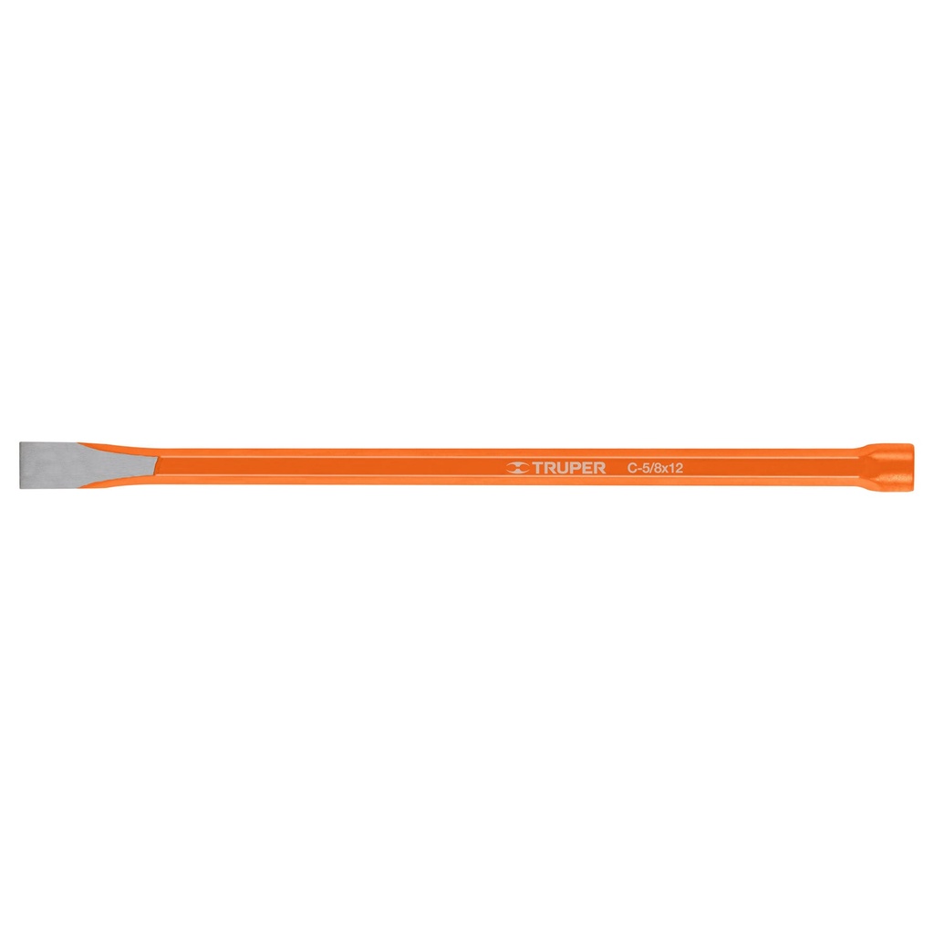 TRUPER CINCEL C-5/8X12" 5/8"X12" CABEZA GDE P/CONCRETO