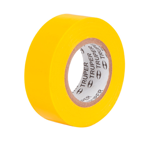 TRUPER CINTA AISLANTE AMARILLA3/4"X18M