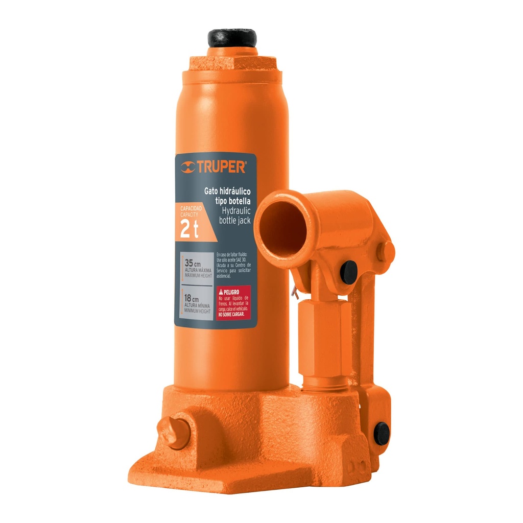 TRUPER GATO DE BOTELLA GAT-2 2T  ALTURA 350MM